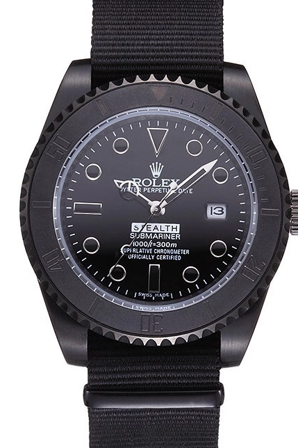 Aaa replica watch Stealth 621993 Submariner Rolex Black 0816